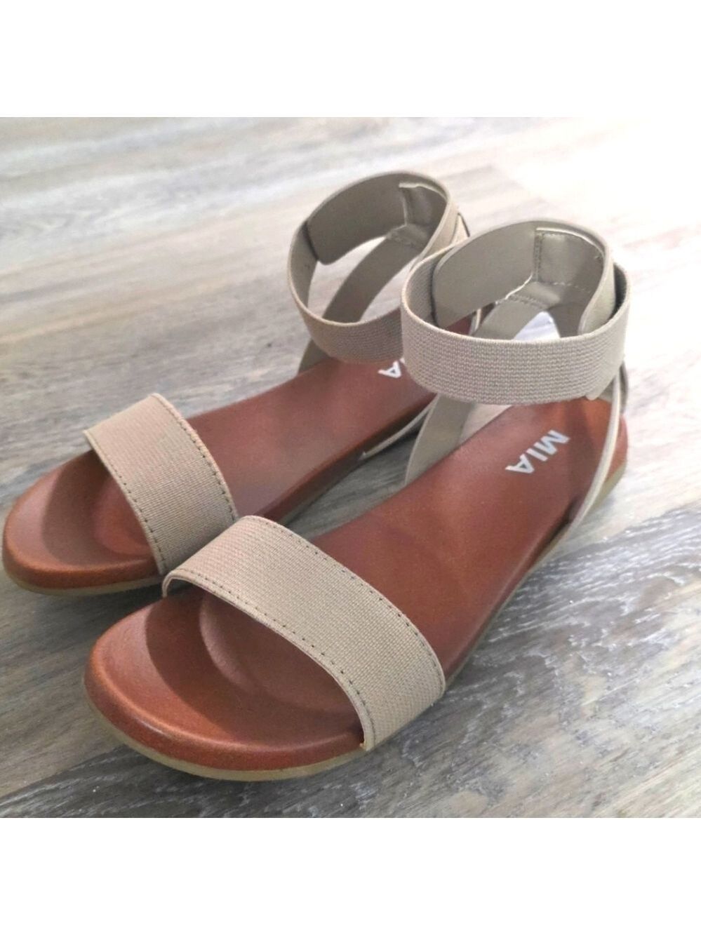 MIA Women's Ember Sandals In Stone Size 8 New In Box